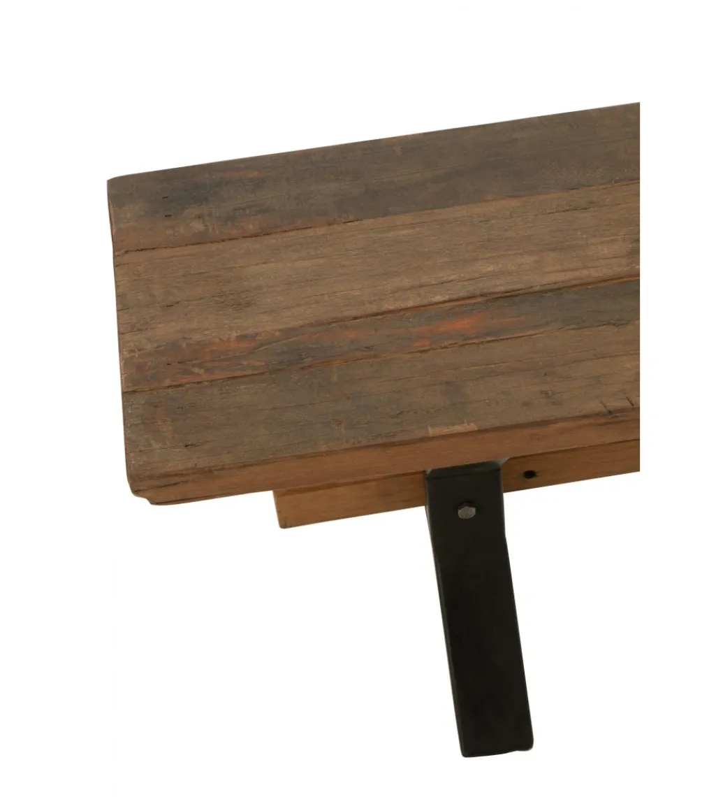 Ławka VINTAGE 180 cm naturalne drewno*J-Line Discount