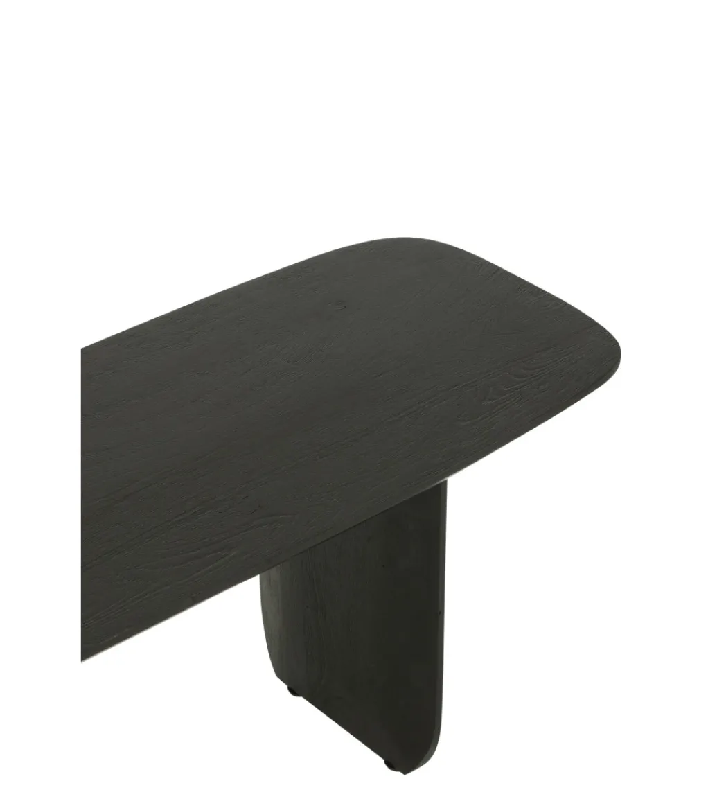 Ławka VIOLEN 190 cm drewno akacja czarna*J-Line Sale