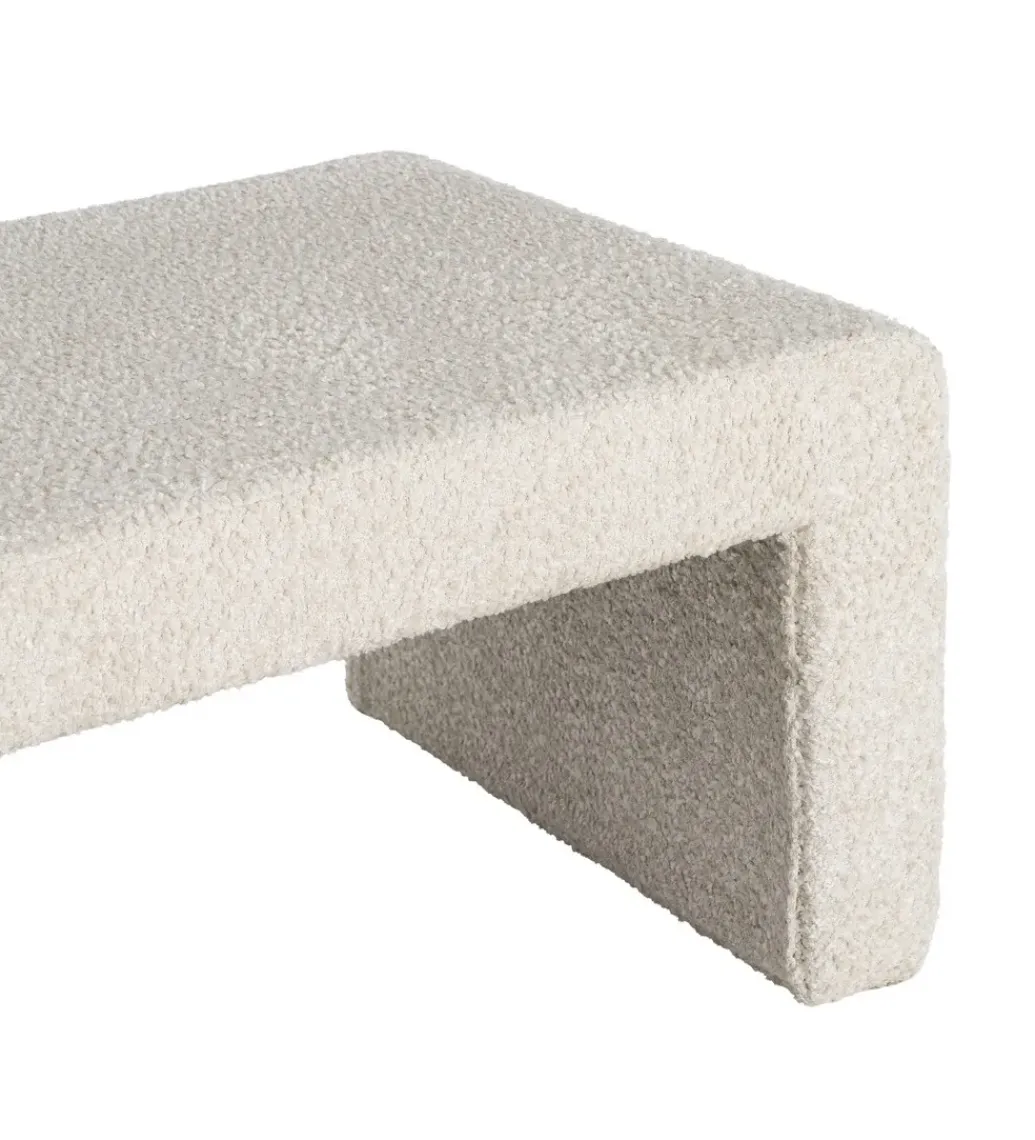Ławka WESTEMA 90 cm kremowa*Zona-Design Hot