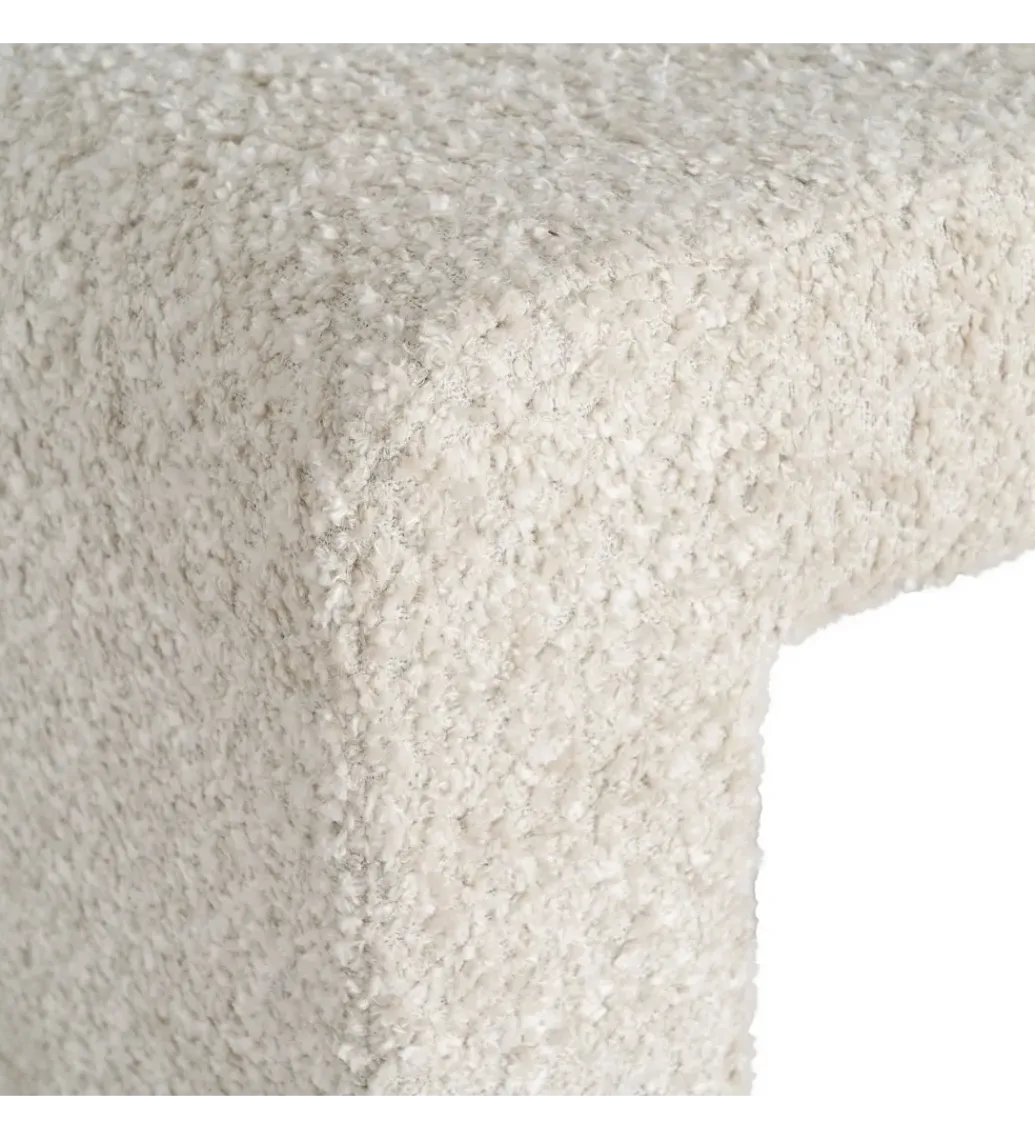 Ławka WESTEMA 90 cm kremowa*Zona-Design Hot