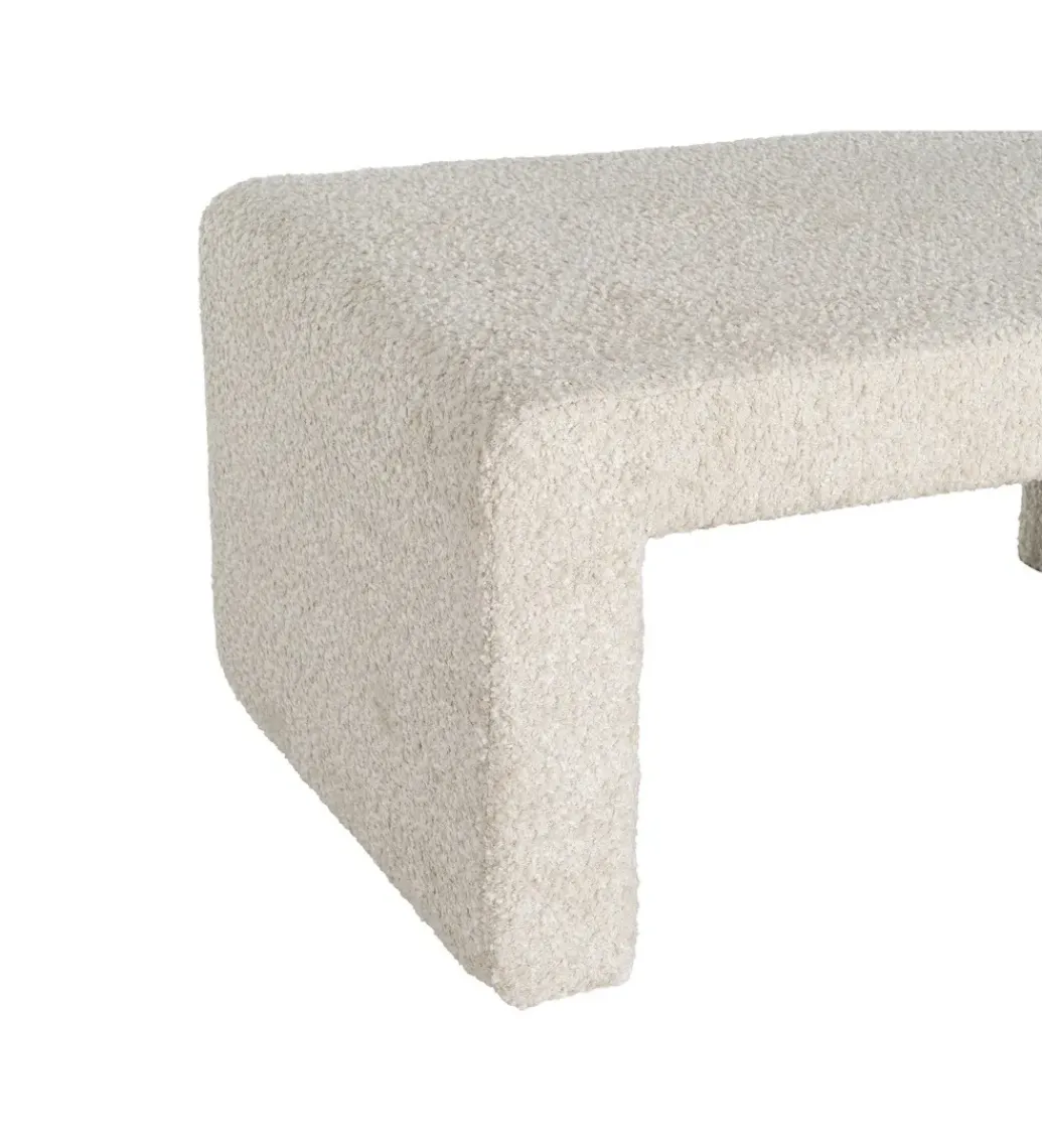 Ławka WESTEMA 90 cm kremowa*Zona-Design Hot