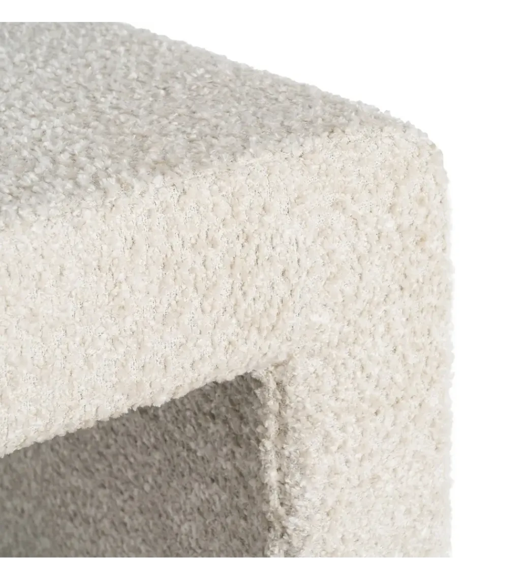 Ławka WESTEMA 90 cm kremowa*Zona-Design Hot