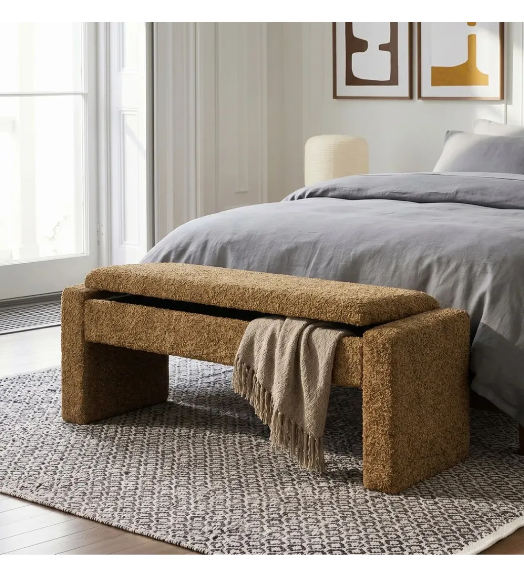 Ławka WESTEMA 117 cm ochra*Zona-Design Hot