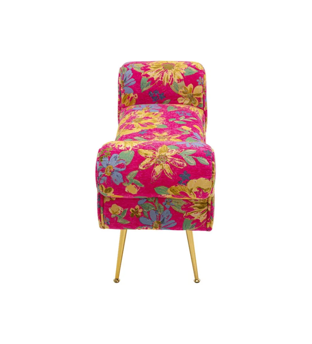 Ławka WING FLOWER FEVER 100 cm różowa*KARE Online