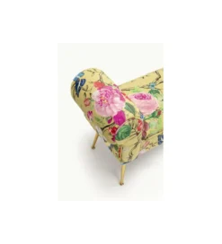 Ławka WING FLOWER FEVER 100 cm żółta*KARE Sale