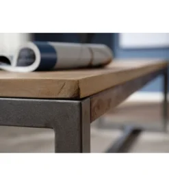 Ławka WOHNLING 120 cm drewno mango*WOHNLING, GERMANY Clearance