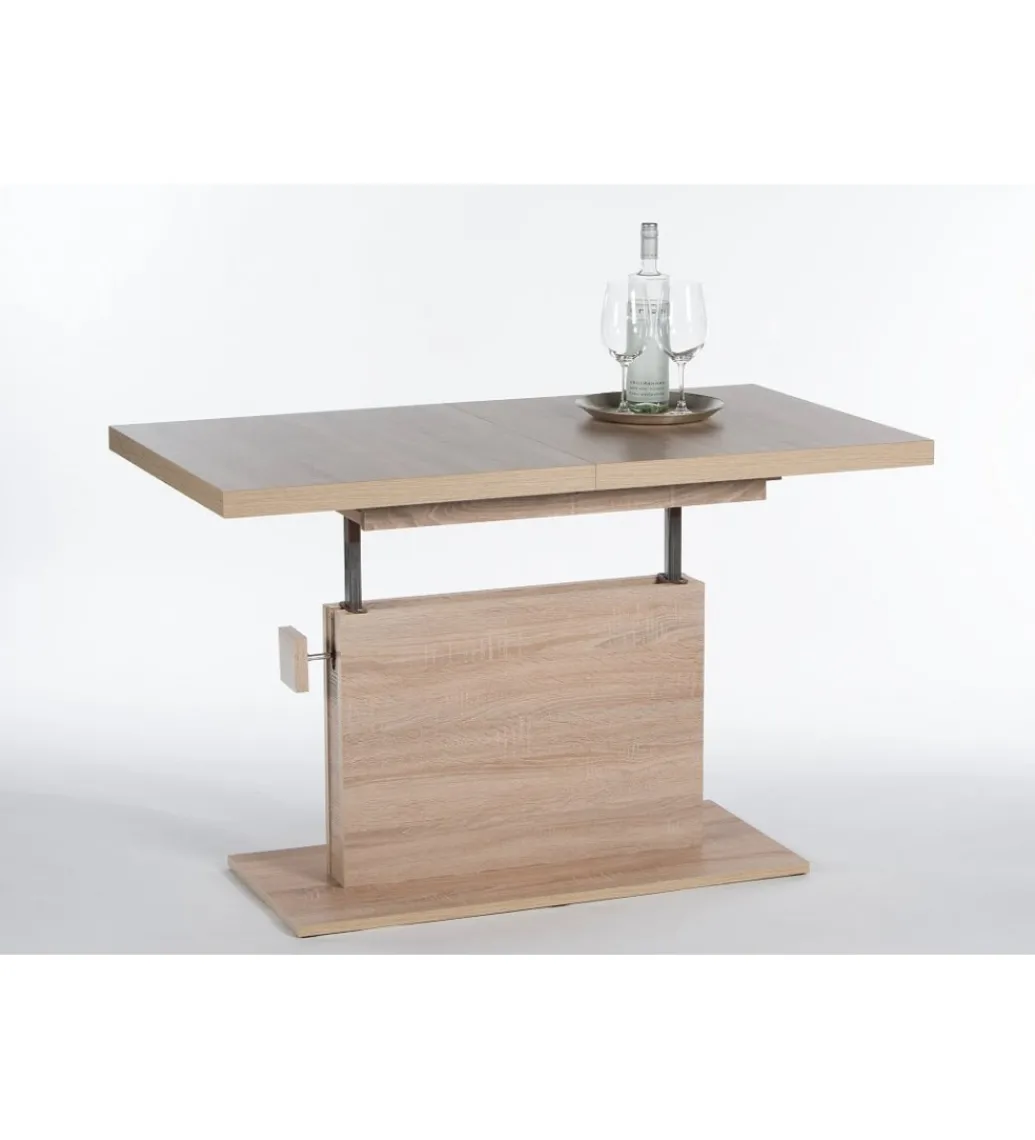 Ławo stół rozkładany MONACO 120 cm - 160 cm w kolorze dąb sonoma*MCA Hot