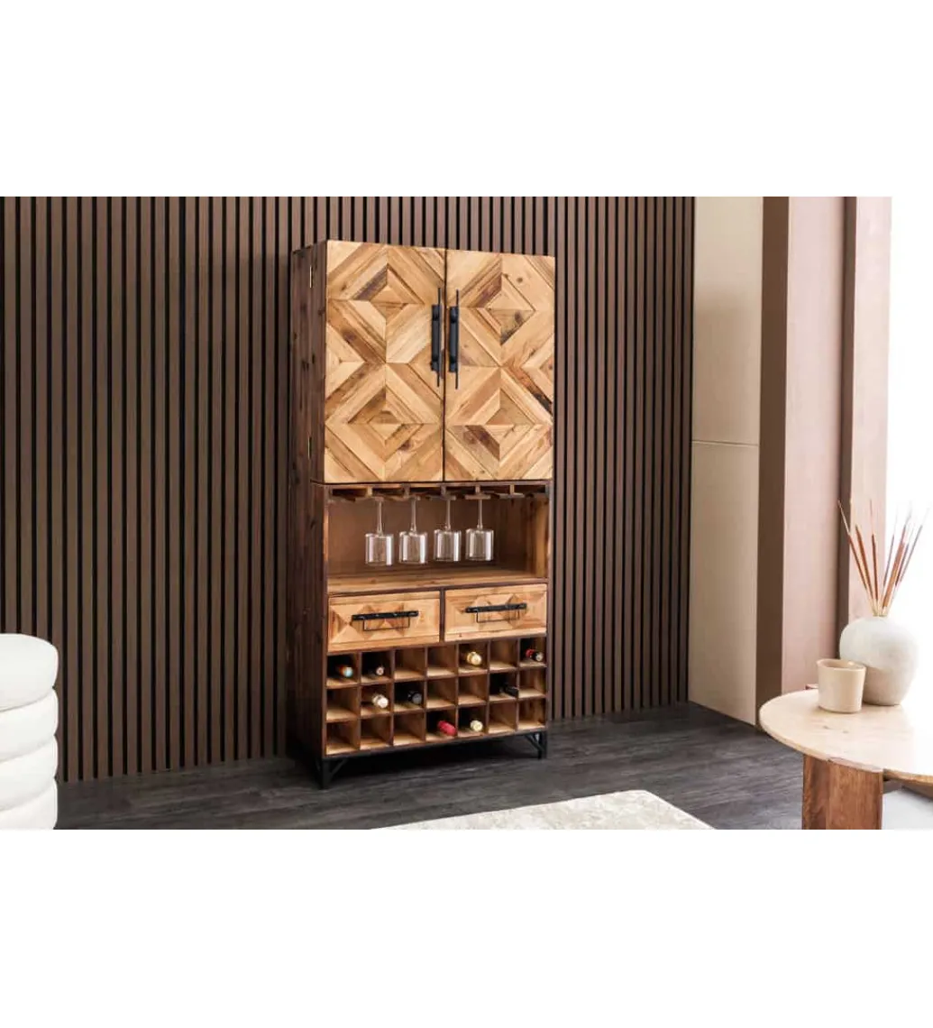 Barek BODEGA 160 cm naturalny*Invicta Interior Outlet