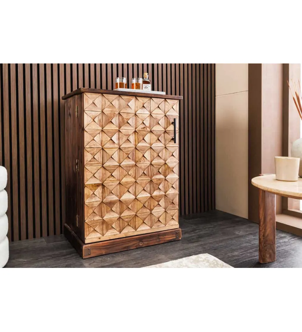 Barek BODEGA 90 cm naturalny*Invicta Interior Clearance