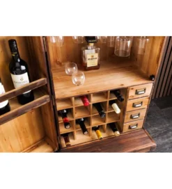 Barek BODEGA 90 cm naturalny*Invicta Interior Clearance