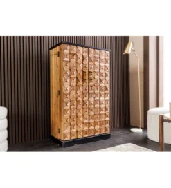 Barek BODEGA 120 cm naturalny*Invicta Interior Clearance