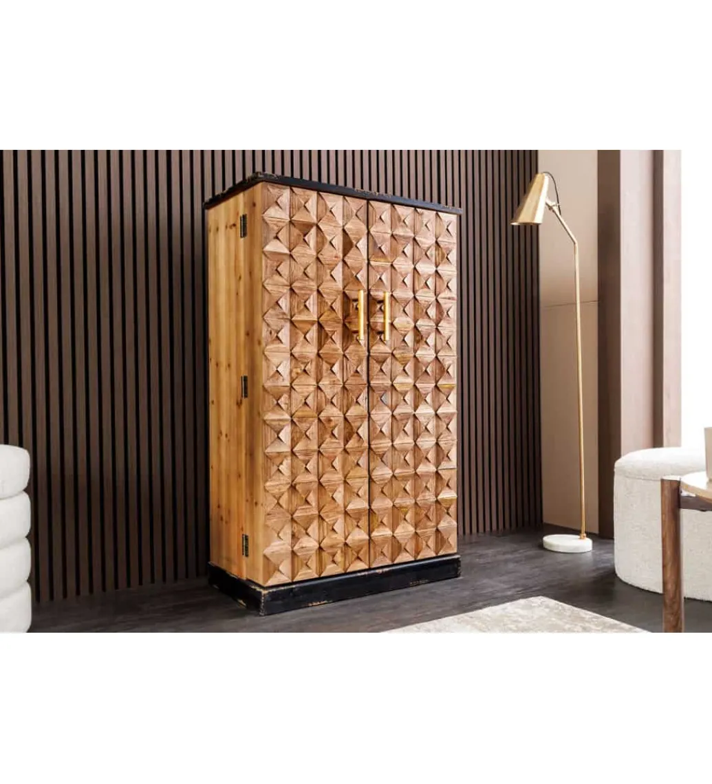 Barek BODEGA 120 cm naturalny*Invicta Interior Clearance