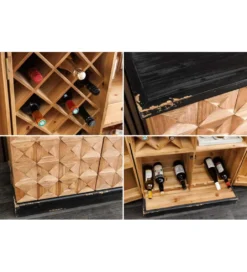 Barek BODEGA 120 cm naturalny*Invicta Interior Clearance