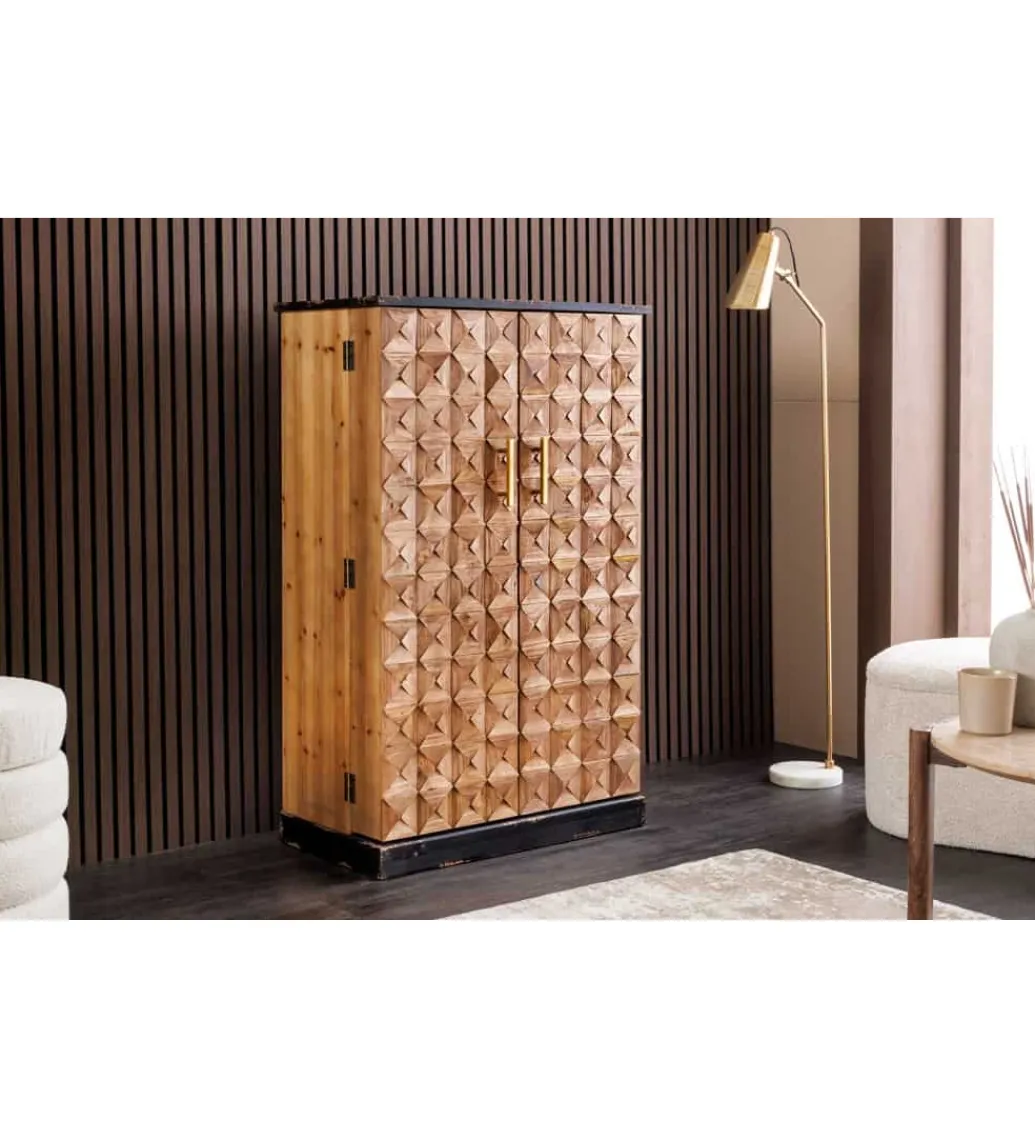 Barek BODEGA 120 cm naturalny*Invicta Interior Clearance
