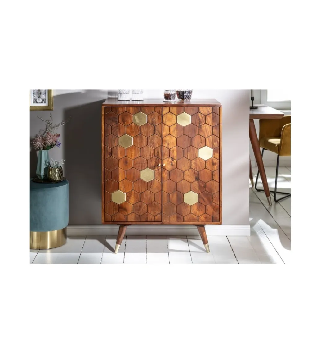 Barek Komodo Mystic Living 75 cm drewno akacja*Invicta Interior Discount