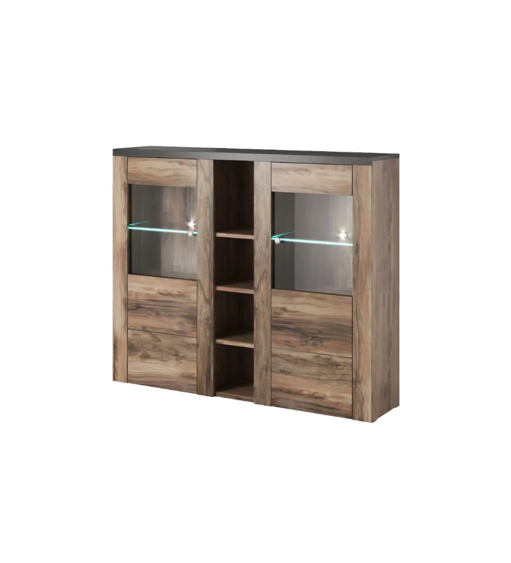 Barek LARONA 155 Cm O Wybarwieniu Satin Nussbaum z kolorem Touchwood*Helvetia Discount