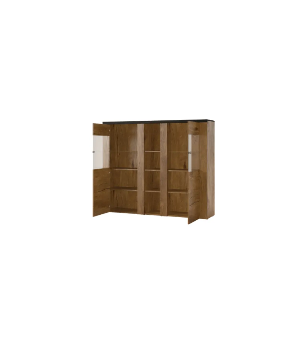 Barek LARONA 155 Cm O Wybarwieniu Satin Nussbaum z kolorem Touchwood*Helvetia Discount