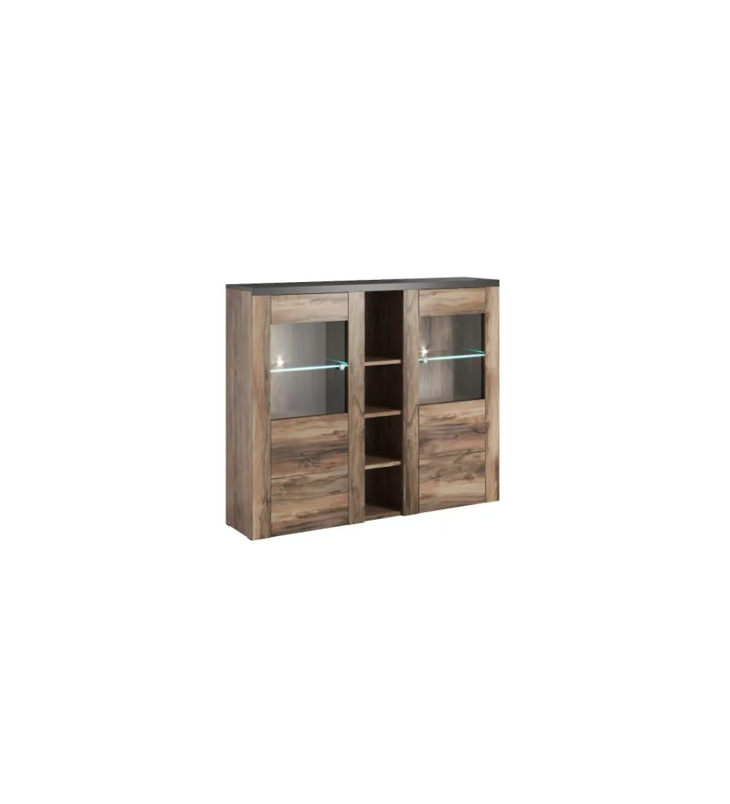 Barek LARONA 155 Cm O Wybarwieniu Satin Nussbaum z kolorem Touchwood*Helvetia Discount