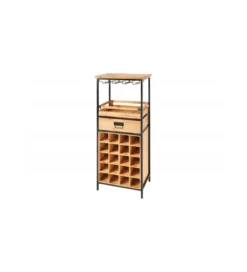 Barek na wino TULUZA 48 cm drewno sosna*Invicta Interior Sale