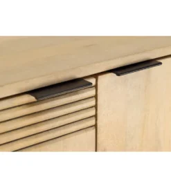 Barek TORINGU 95 cm bielone drewno mango*Invicta Interior Clearance