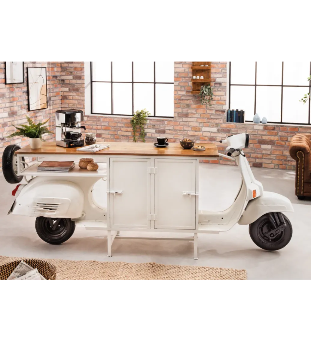 Barowa komoda SCOOTER 250 cm drewno mango*Invicta Interior Online