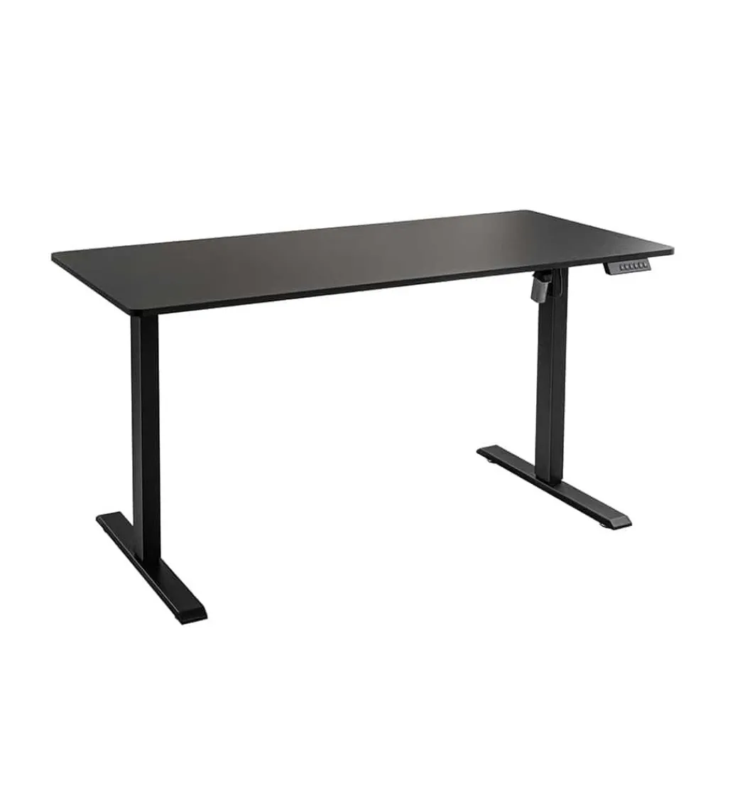 Biurko BLACK DESK 140 cm antracyt*Invicta Interior Outlet