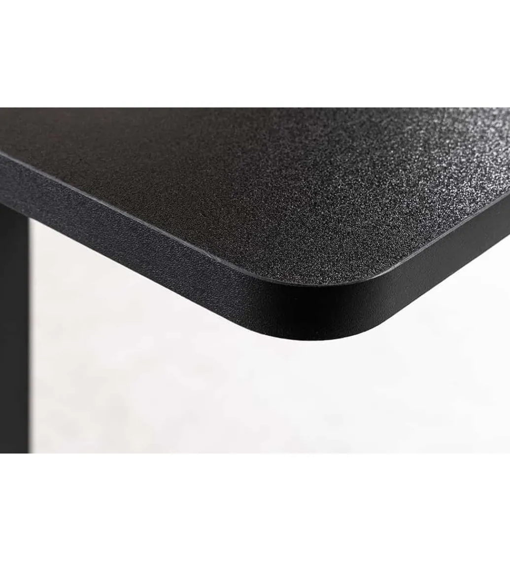 Biurko BLACK DESK 140 cm antracyt*Invicta Interior Outlet