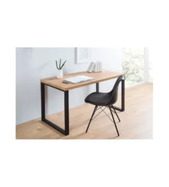 Biurko Black Desk 120 cm w kolorze dębowym outlet*Invicta Interior Best
