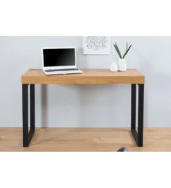 Biurko Black Desk 120 cm w kolorze dębu*Invicta Interior Best