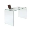 Biurko Clear Club 125 cm szklane*KARE New