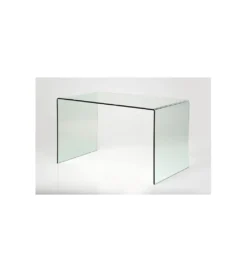 Biurko Clear Club 125 cm szklane*KARE New