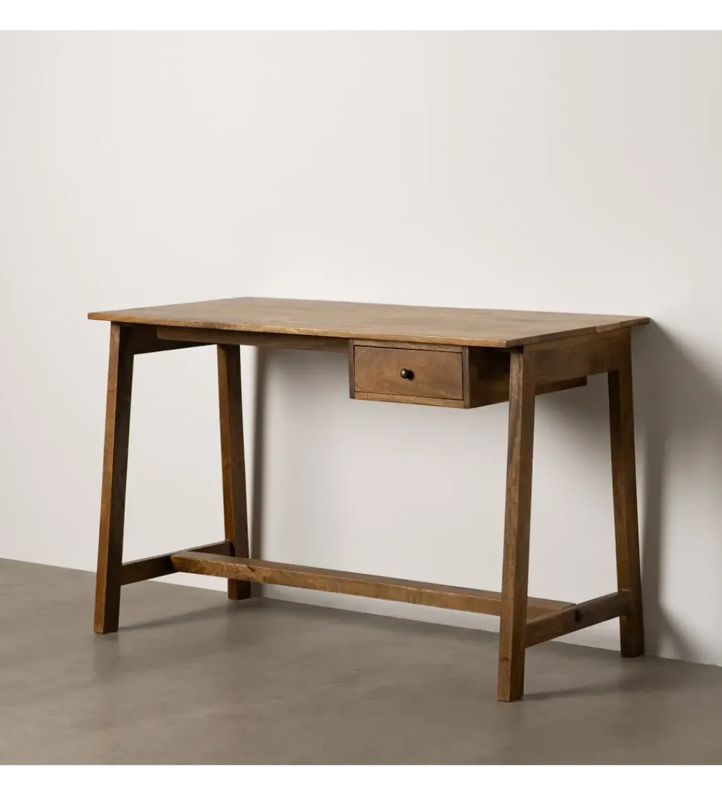 Biurko ESPATENA 120 cm drewno mango*Zona-Design Best
