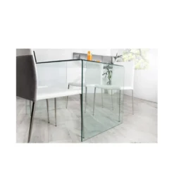 Biurko Fantome 120 cm szklane*Invicta Interior Online