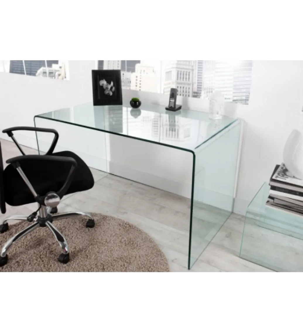 Biurko Fantome 120 cm szklane*Invicta Interior Online