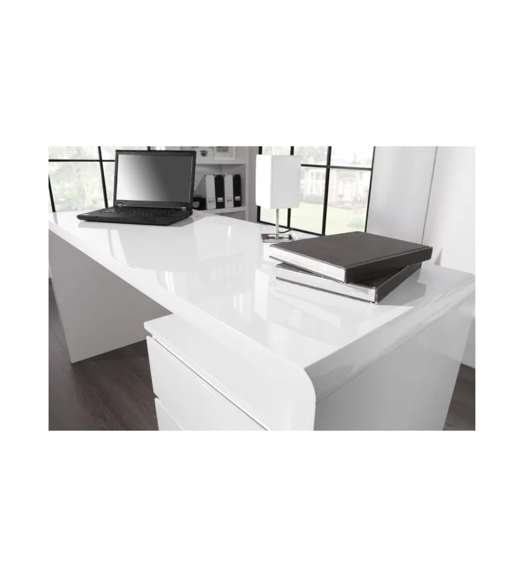 Biurko Fast Trade 160 cm białe*Invicta Interior Outlet