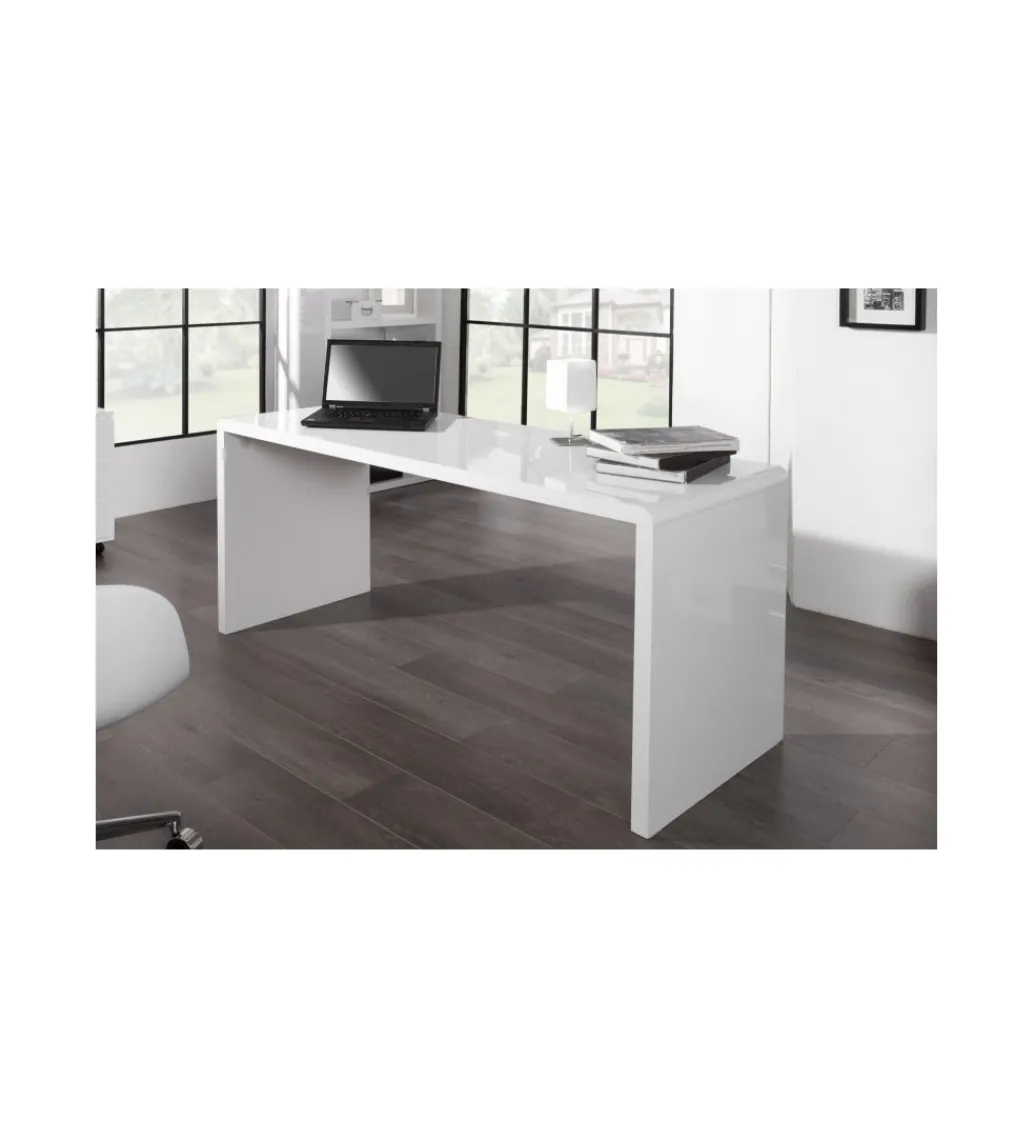 Biurko Fast Trade 160 cm białe*Invicta Interior Outlet