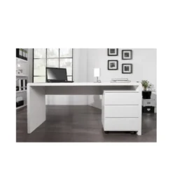 Biurko Fast Trade 160 cm białe*Invicta Interior Outlet