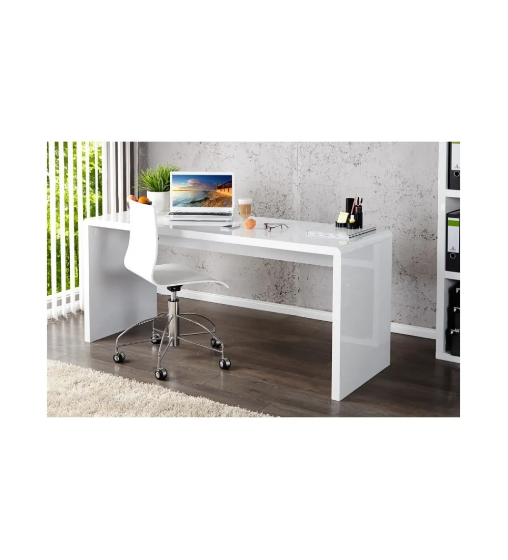Biurko Fast Trade 140 cm białe*Invicta Interior