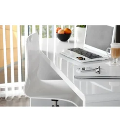 Biurko Fast Trade 140 cm białe*Invicta Interior