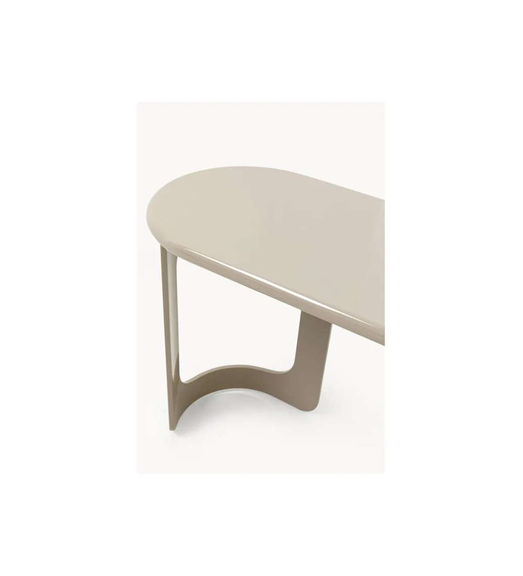 Biurko GLOSSY 120 x 80 cm taupe*KARE Discount