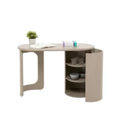 Biurko GLOSSY 120 x 80 cm taupe*KARE Discount