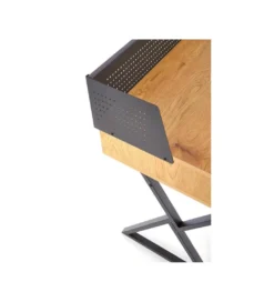 Biurko HERRERO 110 cm w optyce dębu złotego*Halmar Clearance