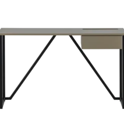 Biurko JULIUS 126 cm drewno sosny szary*WOOOD Hot