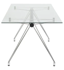Biurko OFFICIA 160 x 80 cm szklane*KARE Online