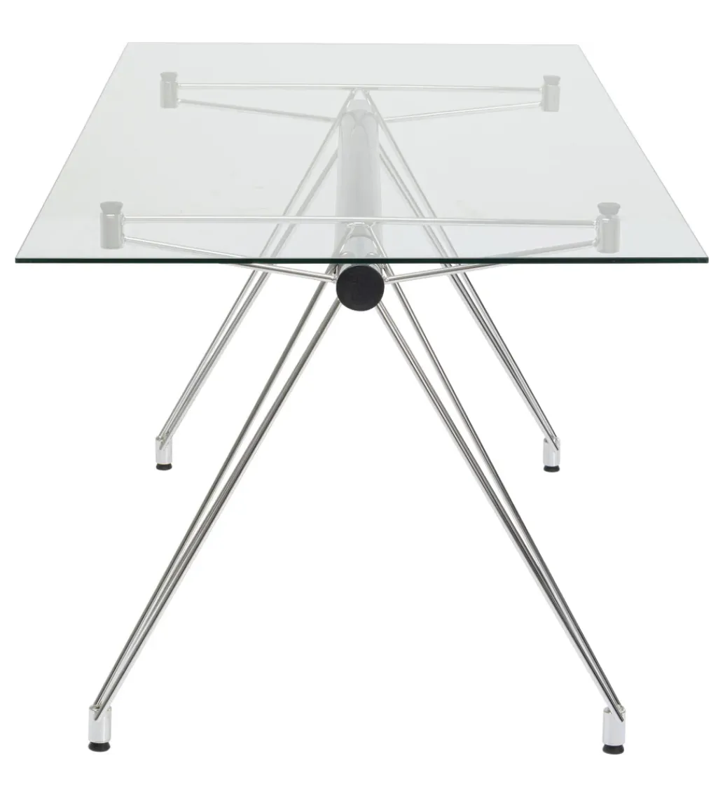 Biurko OFFICIA 160 x 80 cm szklane*KARE Online