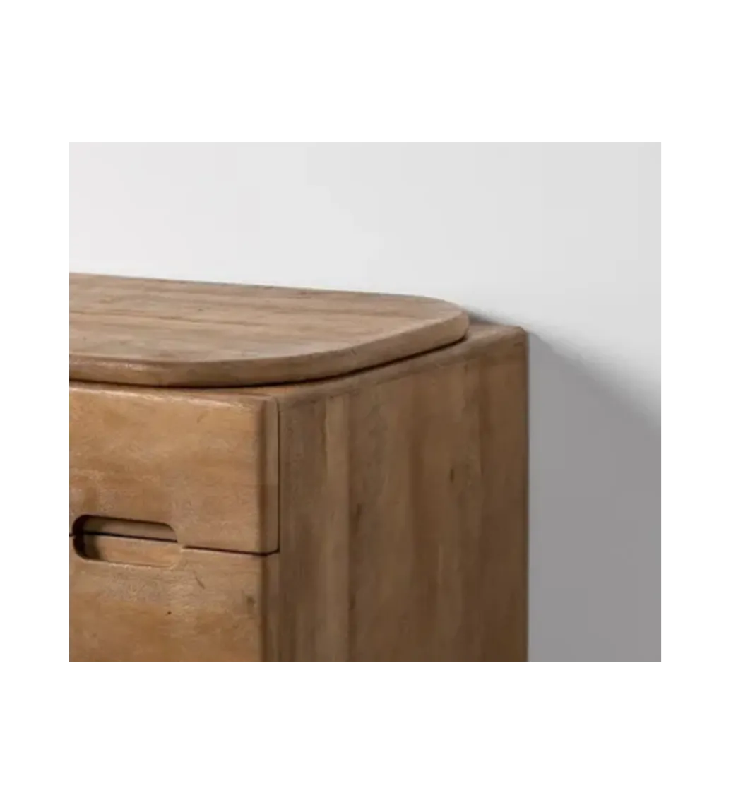 Biurko OHIO 110 cm drewno mango naturalne*Zona-Design Hot