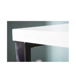 Biurko White Desk 120 cm białe*Invicta Interior New