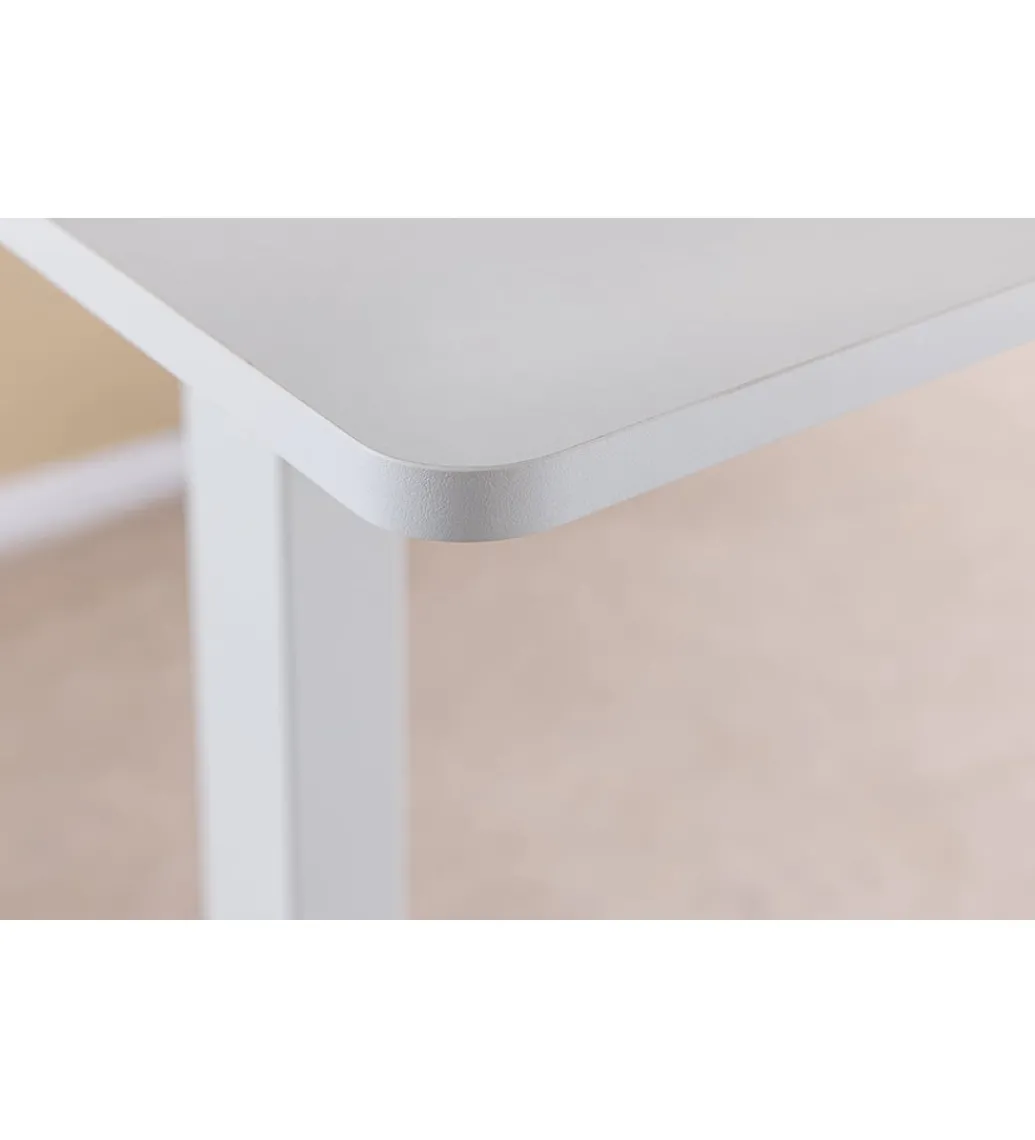Biurko WHITE DESK 140 cm białe*Invicta Interior Sale