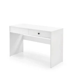Biurko z toaletka MEGAN 120 cm biały mat*Halmar Discount