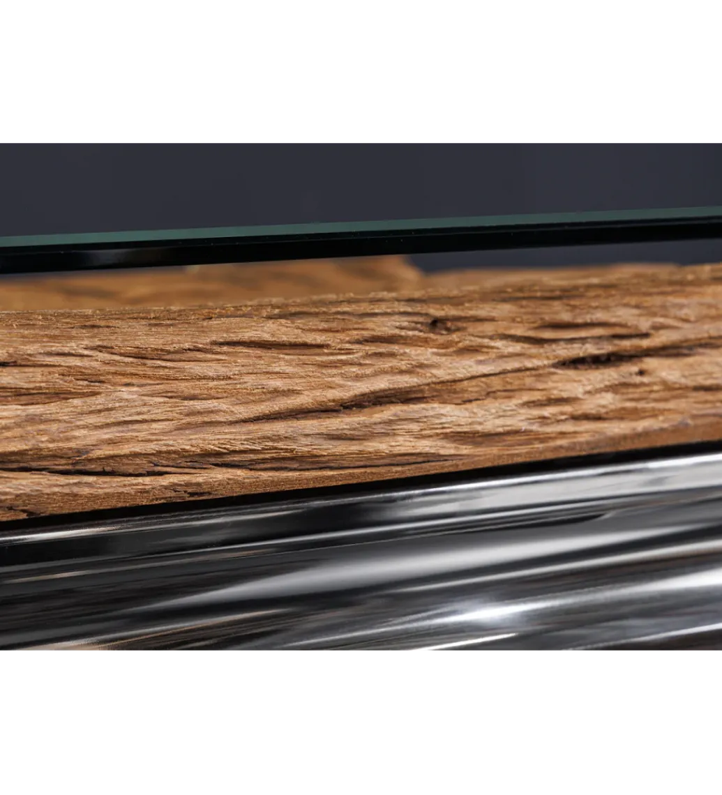 Blat do konsoli MODERN BAROCK BARRACUDA 140 cm drewno teak*Invicta Interior